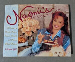 Vintage Naomi's Home Companion Cookbook (1997 Hardcover with Dust Jacket)